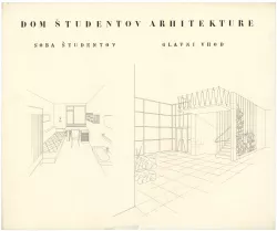 Neznani avtor - Dom študentov arhitekture